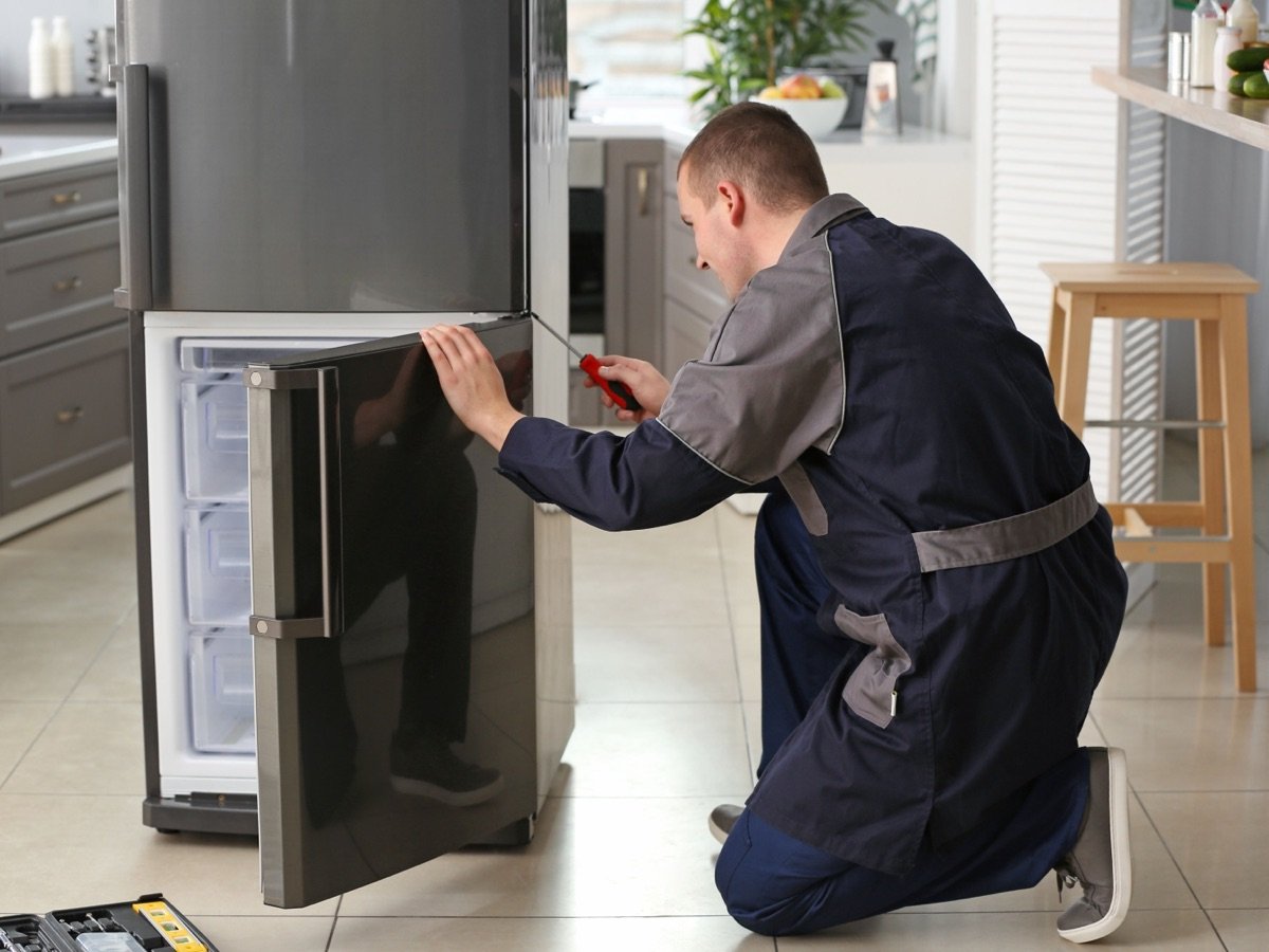 Kühlschrank vereist